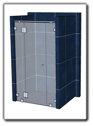 H�romr�szes zuhanykabin